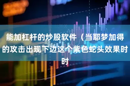 能加杠杆的炒股软件（当耶梦加得的攻击出现下边这个紫色蛇头效果时