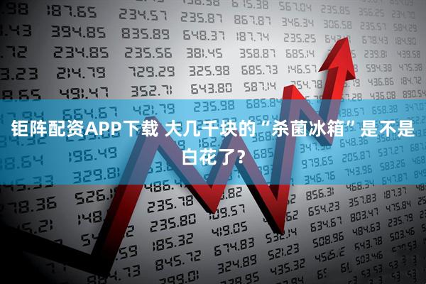 钜阵配资APP下载 大几千块的“杀菌冰箱”是不是白花了？